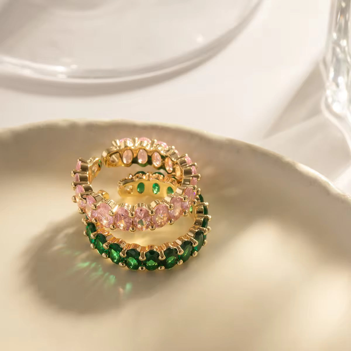 Dani stone bands rings
