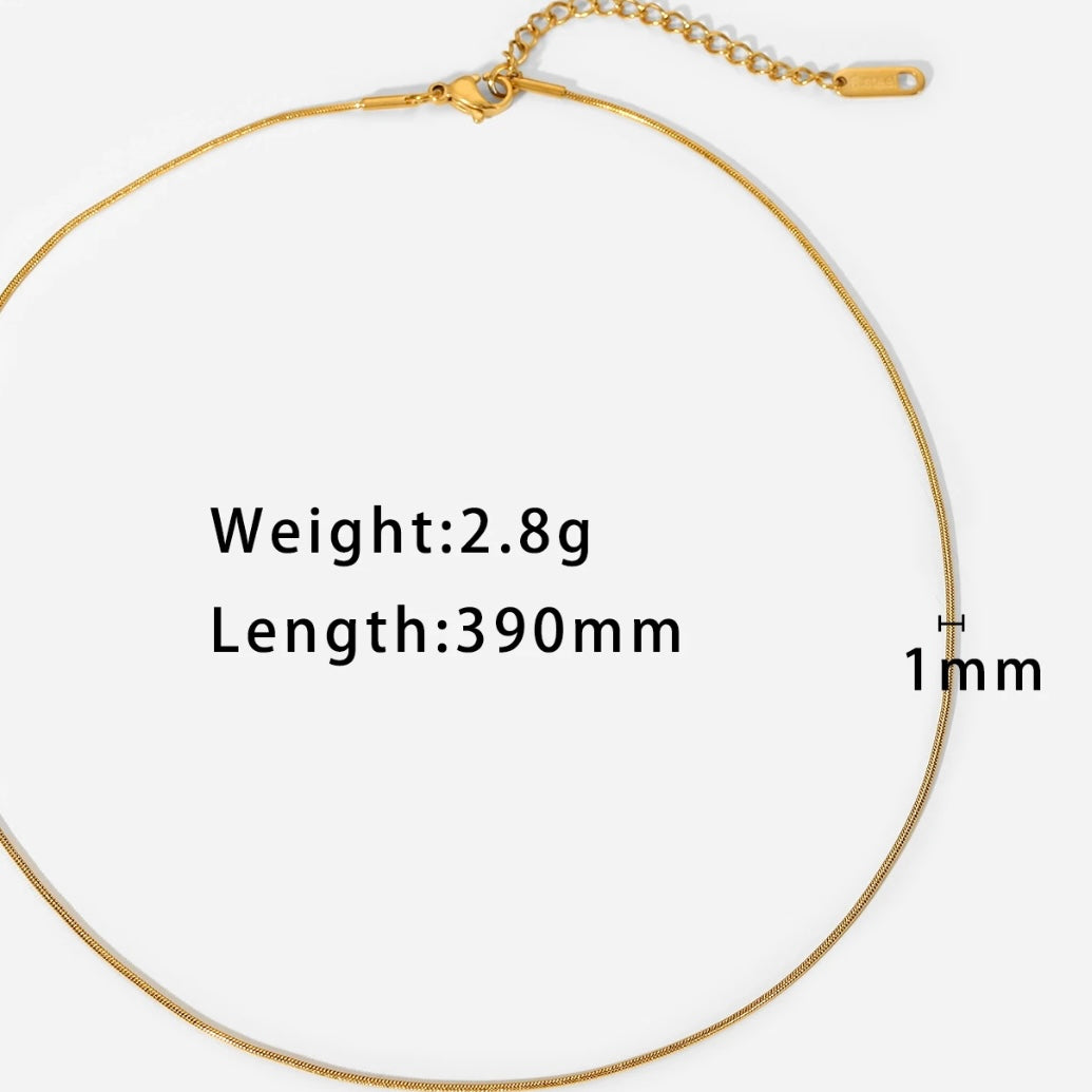 MINIMAL GOLD CHAIN