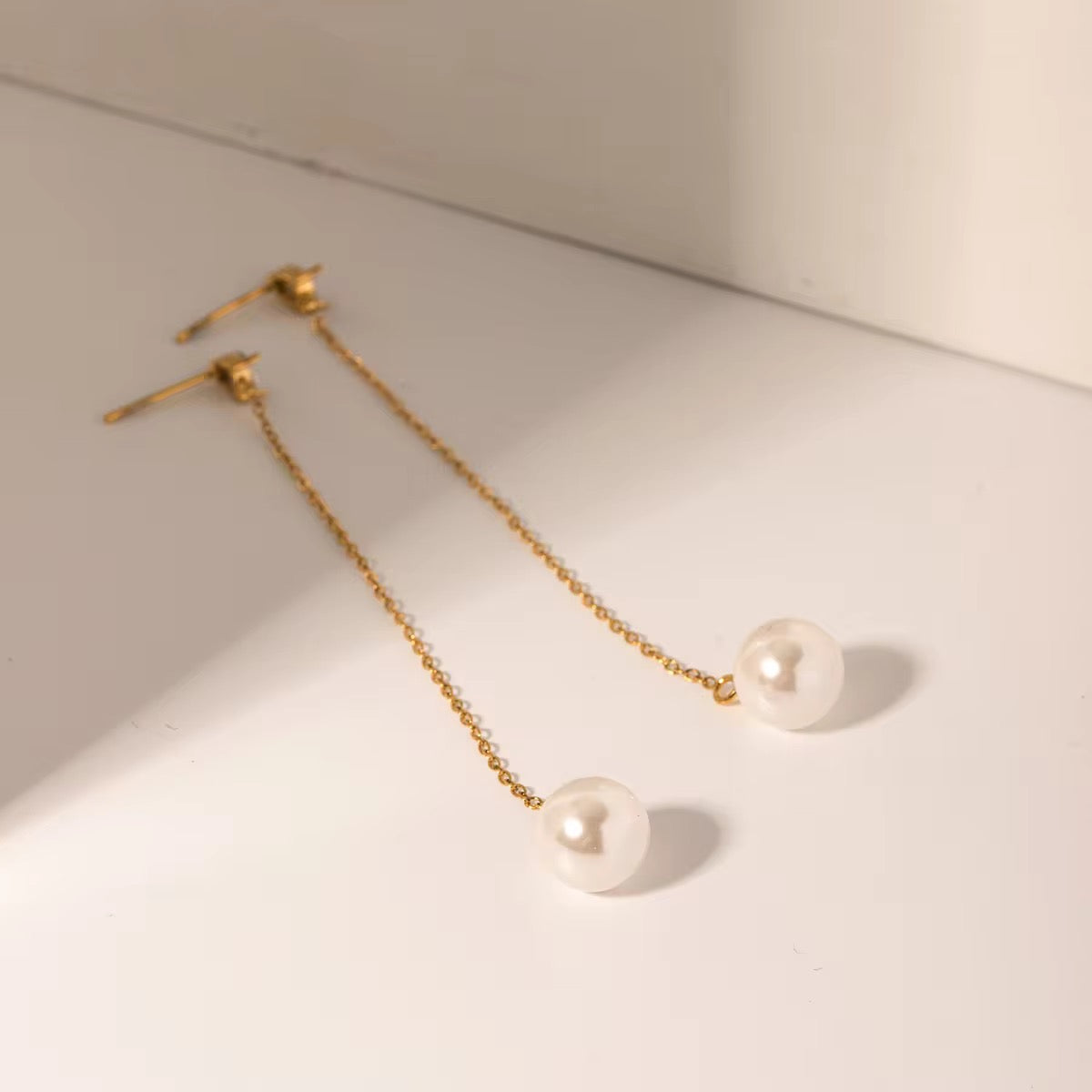 RAINE PEARL DROP EARRINGS