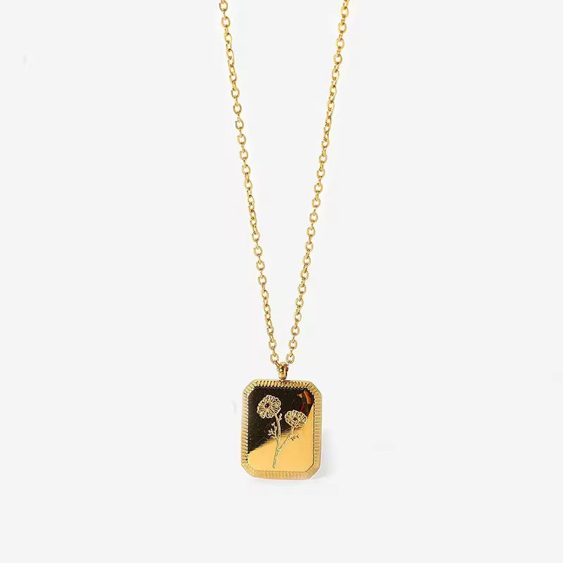 DAINTY FLOWER NECKLACE