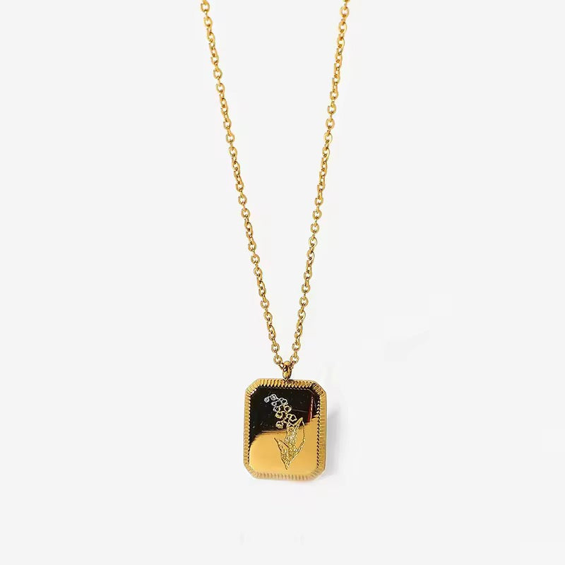 DAINTY FLOWER NECKLACE