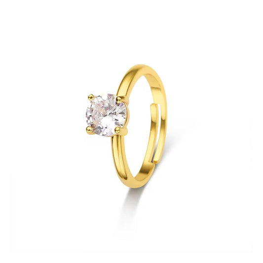 Dreamy solitaire ring