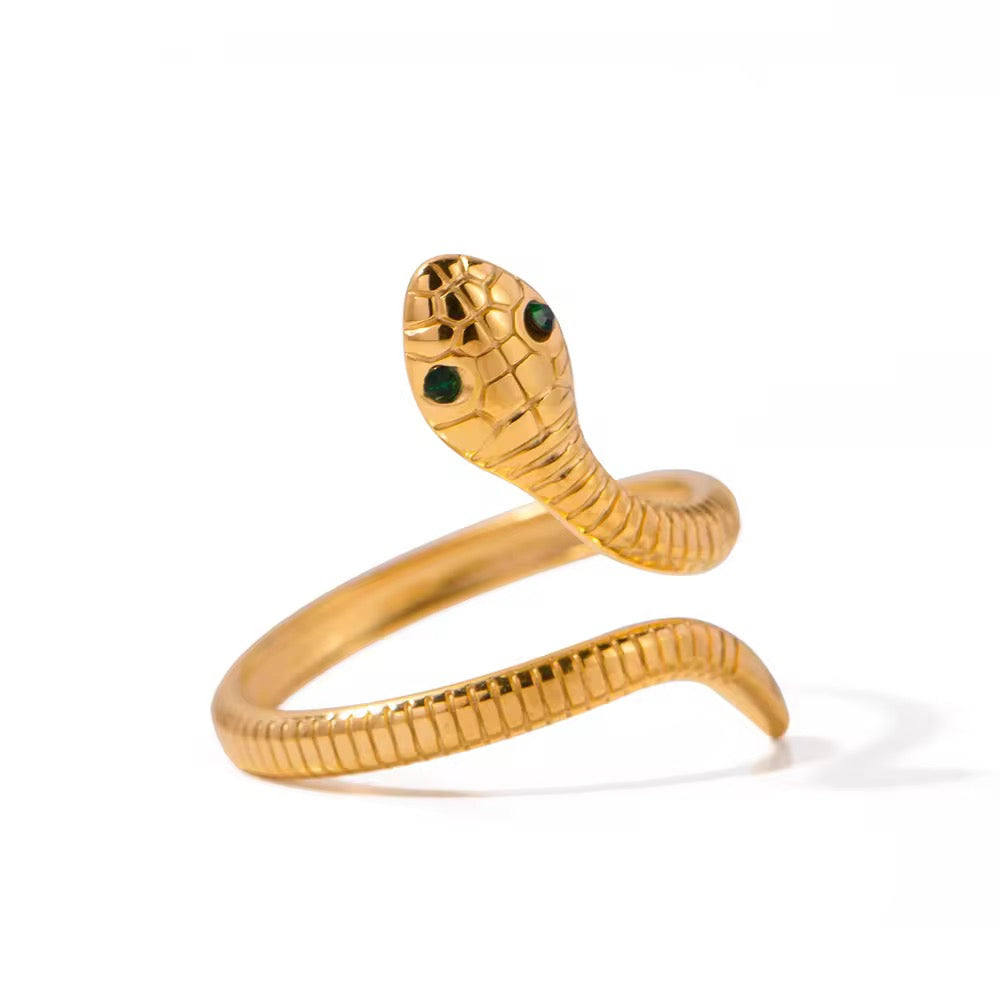 Minimal serpenti ring