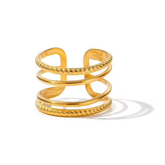 Bria hoop rings