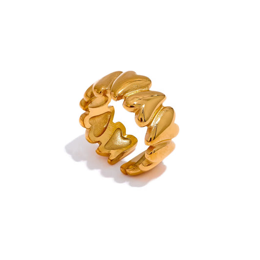 Heartly love band ring