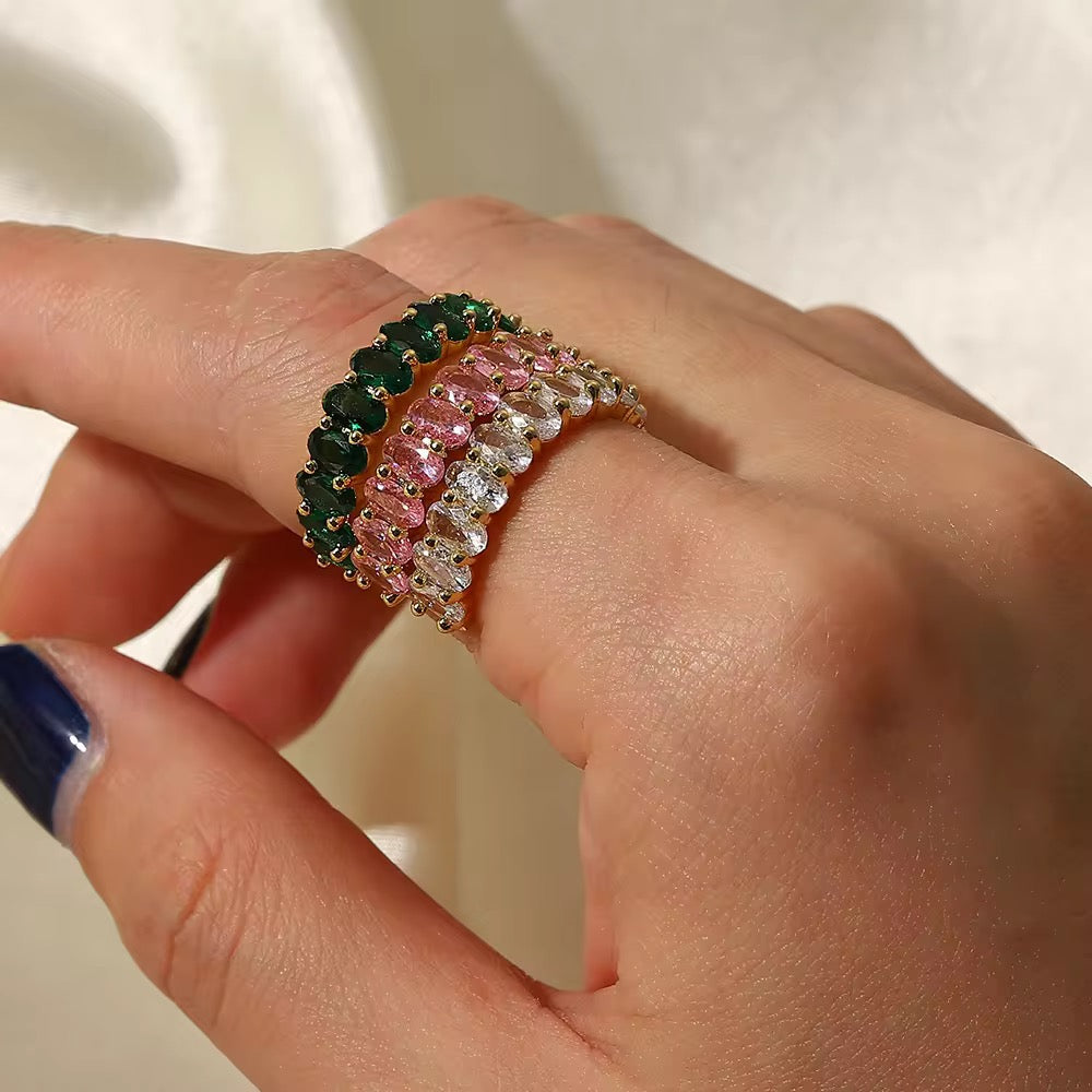 Dani stone bands rings