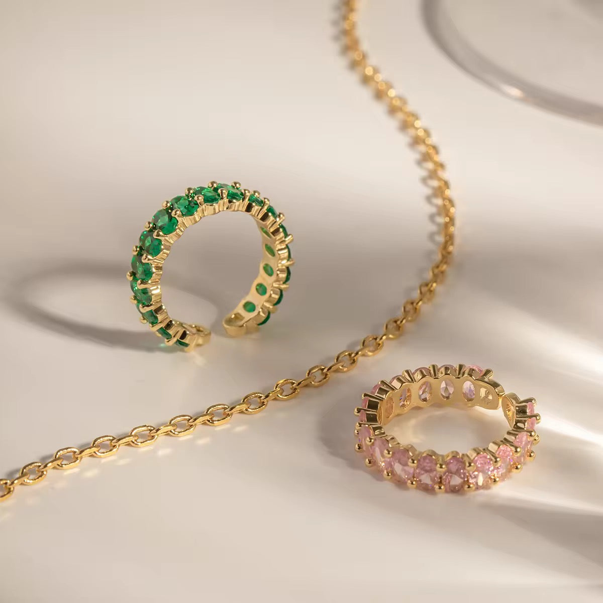 Dani stone bands rings
