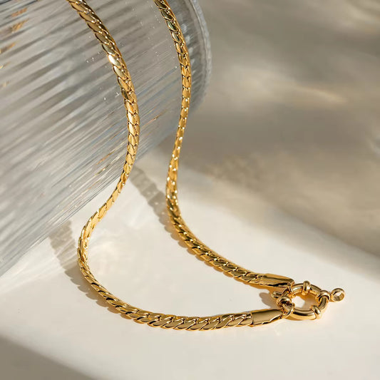 Cuban charm chain necklace