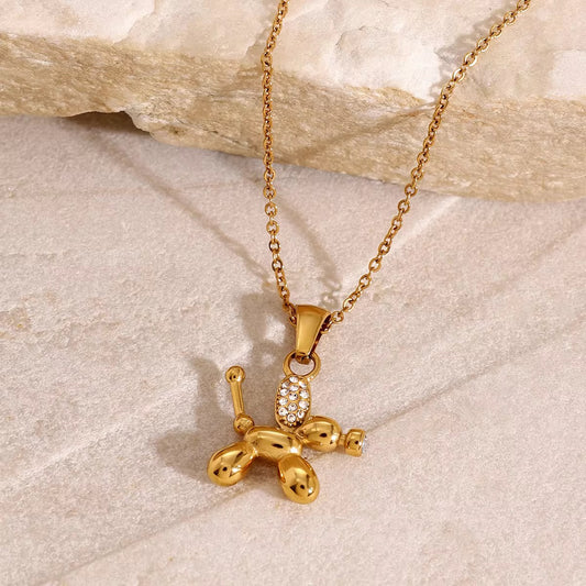 Cute puppy necklace