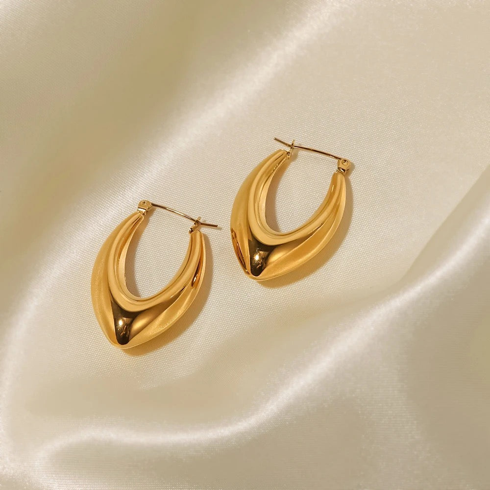 FRENCH HOOP EARRINGS