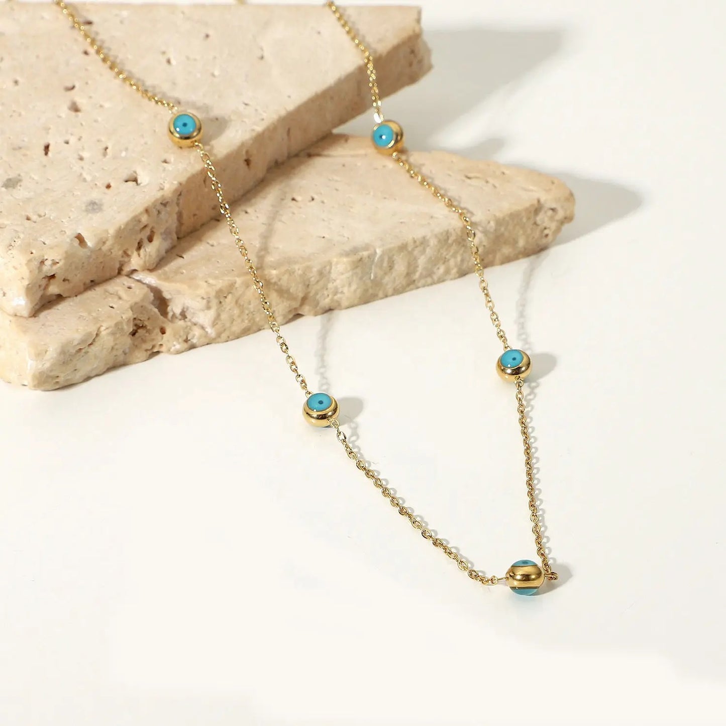 DAINTY EVIL EYE CHAIN
