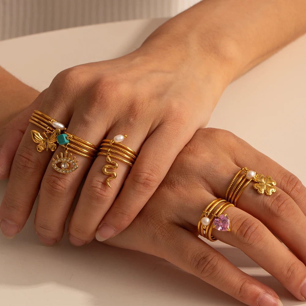 LIYA HEART RING