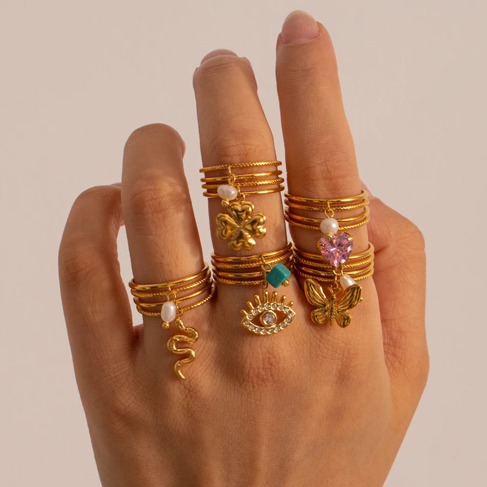 LIYA HEART RING