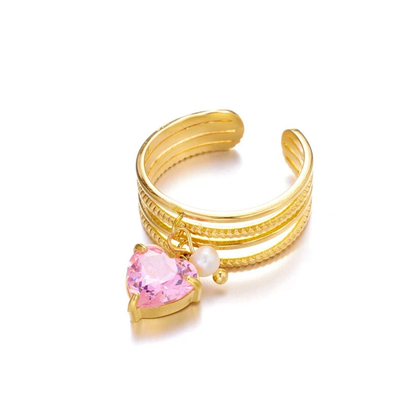 LIYA HEART RING