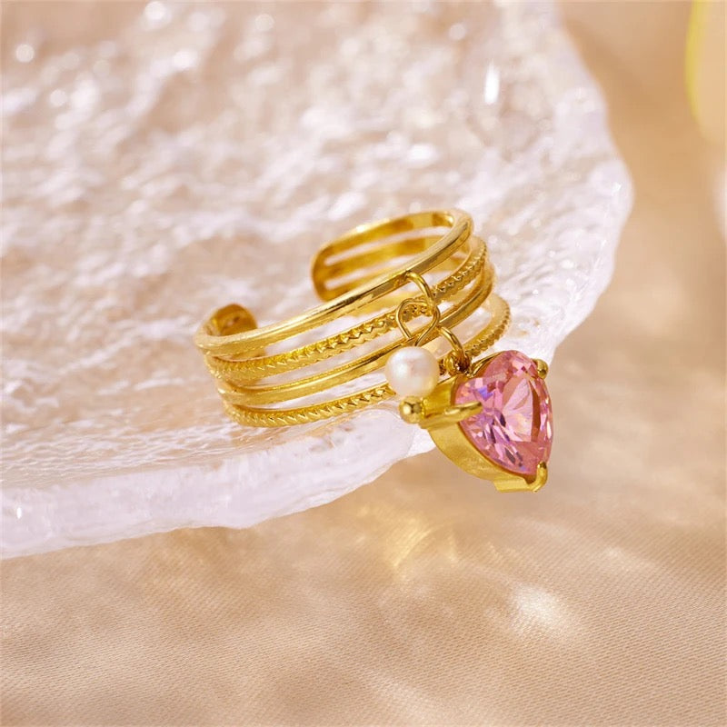 LIYA HEART RING