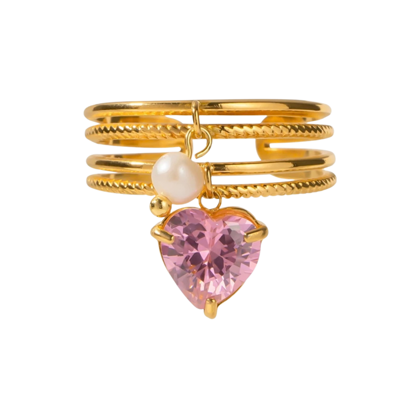 LIYA HEART RING